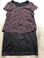 Armand Thiery Dames Jurk lederlook croco mt 42/44, Zwart, Maat 42/44 (L), Ophalen of Verzenden, Zo goed als nieuw