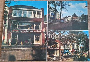 Vintage Aanzichtkaart- Miedema Intermeubel- Leeuwarden