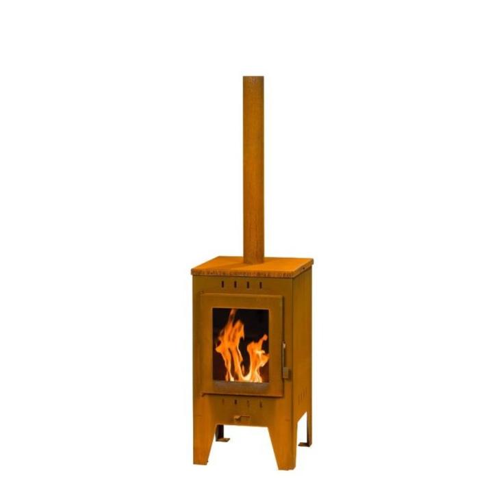 OPRUIMING! NIEUW! Tuinhaard cortenstaal NextPal!, Huis en Inrichting, Kachels, Nieuw, Vrijstaand, Houtkachel, Hout, Ophalen of Verzenden