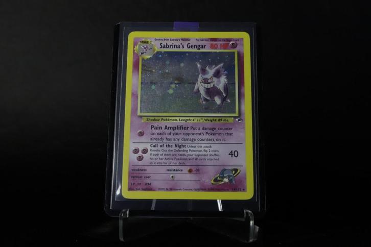 Sabrina’s Gengar (2000) – Gym Challenge – Holo (ENG), Hobby en Vrije tijd, Verzamelkaartspellen | Pokémon, Zo goed als nieuw, Ophalen