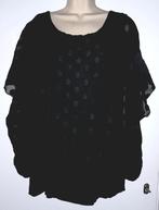 Tuniek maat 46, Ophalen of Verzenden, Zo goed als nieuw, Zwart, Blouse of Tuniek