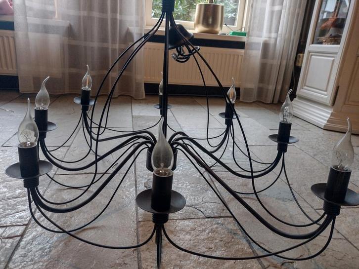 Grote Kroonluchter - Eyecatcher! ️️️🕯️👌🏼🎄, Huis en Inrichting, Lampen | Hanglampen, Gebruikt, 50 tot 75 cm, Metaal, Ophalen