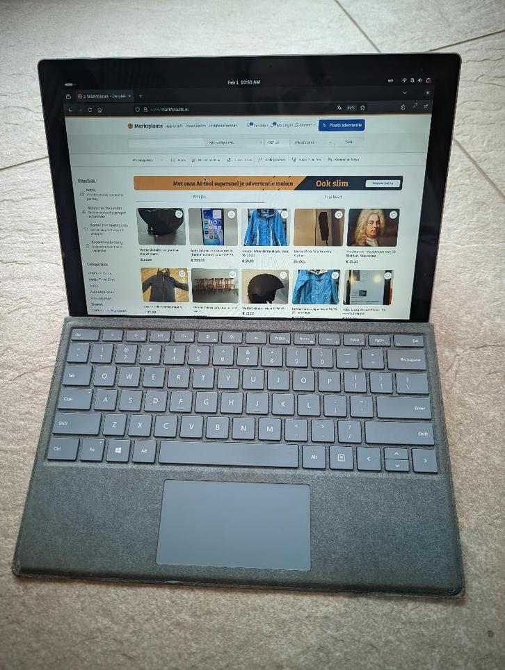 Surface Pro 6 - 128GB / 8GB RAM (lees beschrijving), Computers en Software, Windows Tablets, Gebruikt, Wi-Fi, 13 inch of meer