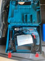 Bosch GSB 1300 Klopboormachine met Koffer, Doe-het-zelf en Verbouw, Gereedschap | Boormachines, Gebruikt, Klopboormechanisme, 400 tot 600 watt