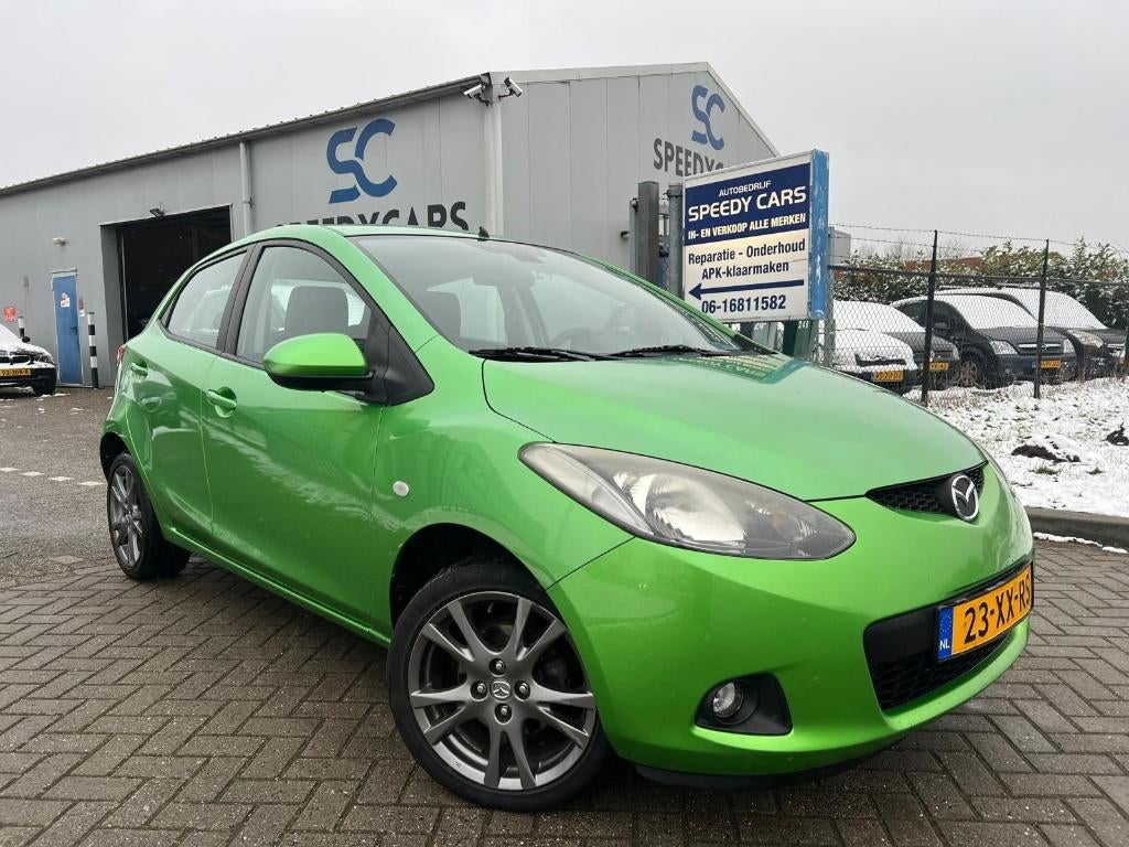 Mazda 2 1.3 5DRS 2008 Cruise Airco Stoelverwarming N.A.P, Auto's, Mazda, Voorwielaandrijving, Stof, 4 cilinders, Origineel Nederlands