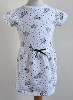 Disney wit jurkje met dalmatier print mt. 92, Meisje, Ophalen of Verzenden, Zo goed als nieuw, Jurk of Rok