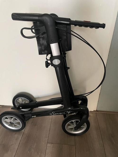 Rehasense Server CF Carbon rollator weinig gebruikt, Diversen, Rollators, Zo goed als nieuw, Ophalen of Verzenden