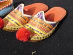 Brocante twee paar Oosterse,Turkse kinder- sloffen/ schoenen, Ophalen of Verzenden