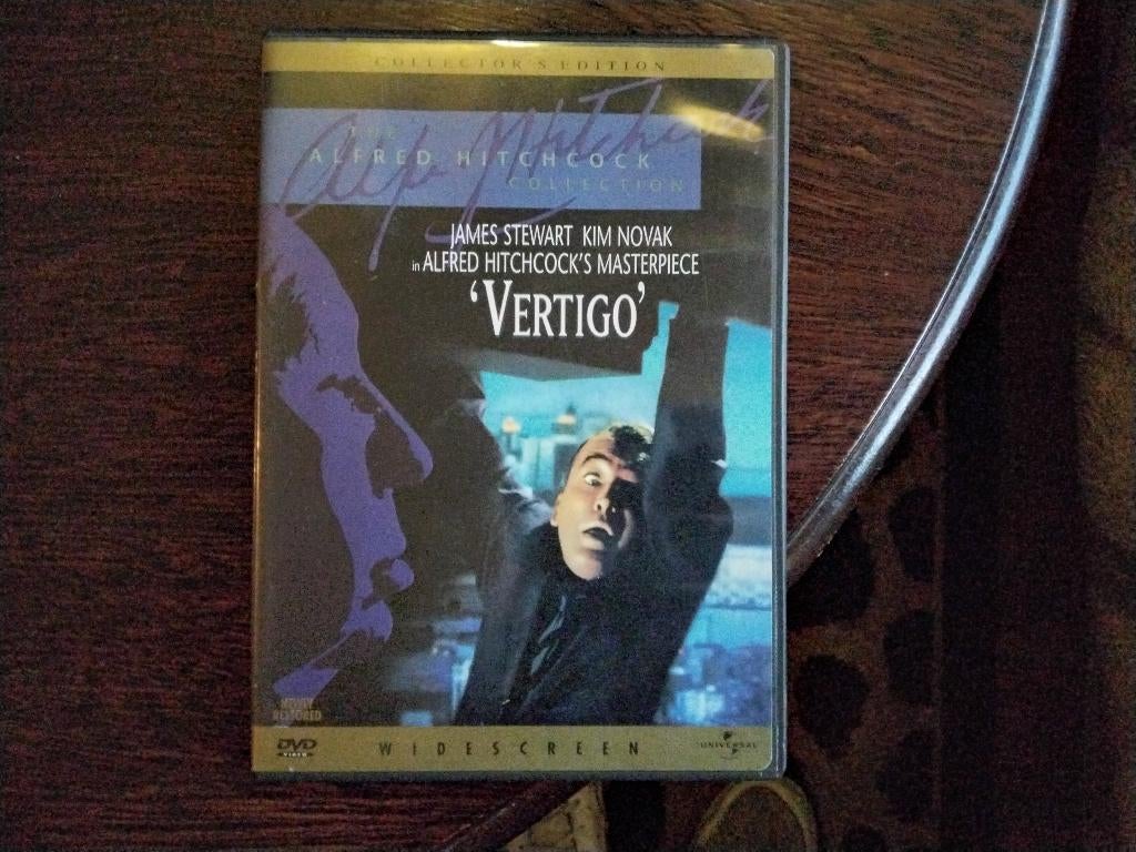 Vertigo + boekje, origineel, Vanaf 16 jaar, Ophalen of Verzenden, Zo goed als nieuw, Actiethriller