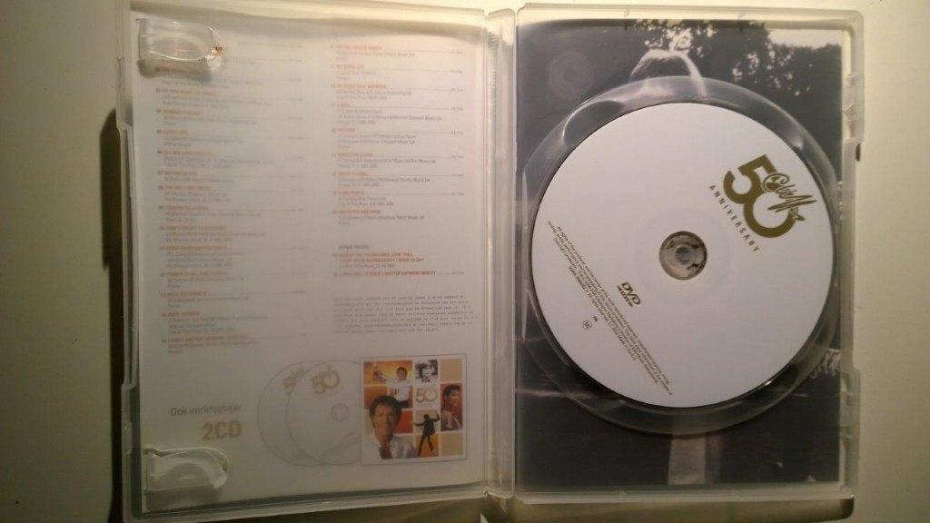 Cliff Richard - Cliff 50th Anniversary (DVD), Alle leeftijden, Ophalen of Verzenden, Zo goed als nieuw, Muziek en Concerten