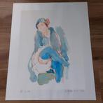 Nic Jonk zeefdruk, Antiek en Kunst, Kunst | Litho's en Zeefdrukken, Ophalen