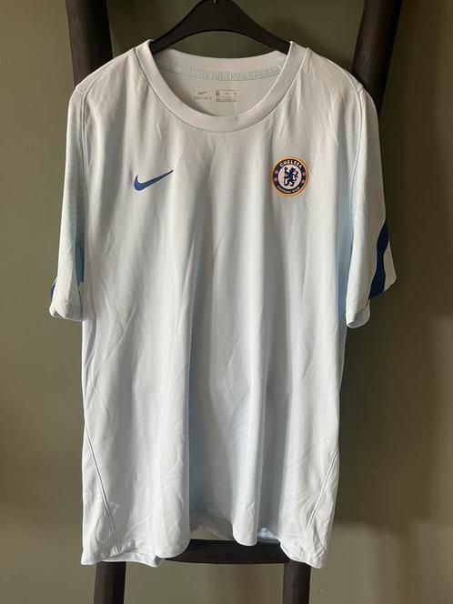 Lichtblauw Nike Chelsea shirt XL dri-fit sportkleding, Kleding | Heren, Sportkleding, Zo goed als nieuw, Algemeen, Maat 56/58 (XL)