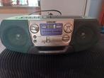 Sony CFD-V7 cd radio cassetterecorder, Ophalen of Verzenden, Gebruikt, Radio