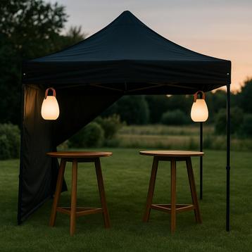 Easy up partytent zwart (3x4,5m) te huur! beschikbaar voor biedingen