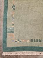 Handgeknoopt oosters wol Contemporary tapijt green 192x295cm, Huis en Inrichting, Stoffering | Tapijten en Kleden, Persian Perzisch vintage oosters hype