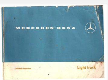 Gratis handboeken Mercedes 306 & 206 pdf beschikbaar voor biedingen