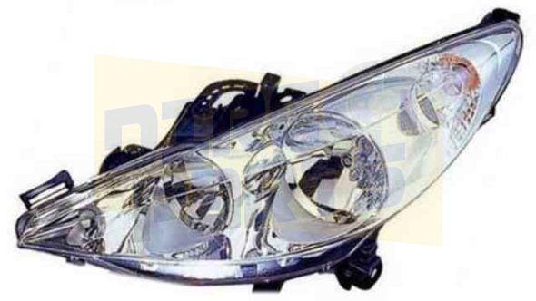 Peugeot 207 / 207 CC koplamp Links OES! 620895, Auto-onderdelen, Verlichting, Peugeot, Nieuw, Verzenden