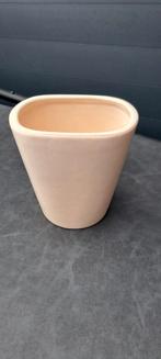 Crème Bloempot/Vaas, Tuin en Terras, Bloempotten, Steen, Nieuw, Overige vormen, Tuin