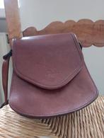 Bruin vintage leren schoudertasje - Classica, Sieraden, Tassen en Uiterlijk, Tassen | Damestassen, Ophalen of Verzenden, Bruin
