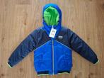 Nieuwe winterjas WE fashion maat 122/128 blauw/groen, WE, Nieuw, Ophalen of Verzenden, Jongen