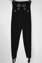 Elisabetta Franchi Legging Broek XS Gouden Details, Elisabetta Franchi, Zwart, Ophalen of Verzenden, Zo goed als nieuw