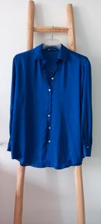 ZARA KOBALTBLAUW BLOUSE MT M, Kleding | Dames, Blouses en Tunieken, Maat 38/40 (M), Blauw, Zara, Ophalen of Verzenden