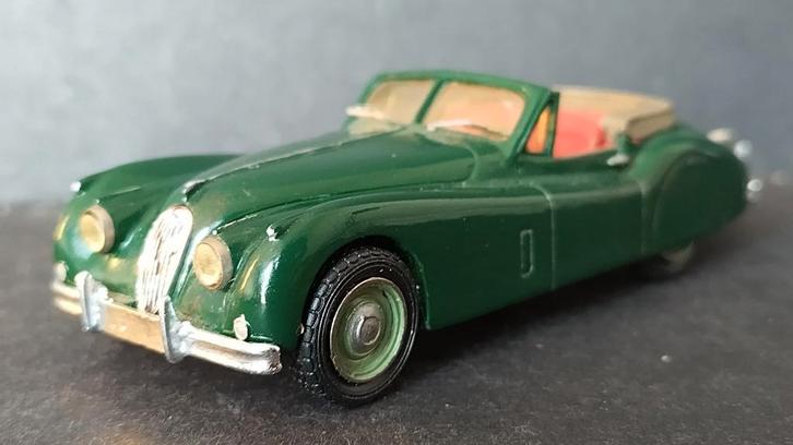 Jaguar XK 140 Roadster 1:43 Record Metal kit Pol, Hobby en Vrije tijd, Modelauto's | 1:43, Zo goed als nieuw, Verzenden