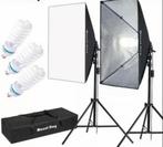 2x Mountdog softboxen - fotostudiolampen (50 x 70 cm), Ophalen of Verzenden, Zo goed als nieuw, Lamp of Flitsset