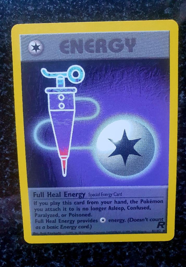 Pokemon Trainer Full Heal Energy, Ophalen of Verzenden, Zo goed als nieuw, Losse kaart