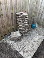 Tuintegels - Gebruikt, beton, <5m2, Tuin en Terras, Tegels en Klinkers, Ophalen, Gebruikt, Minder dan 5 m², Beton