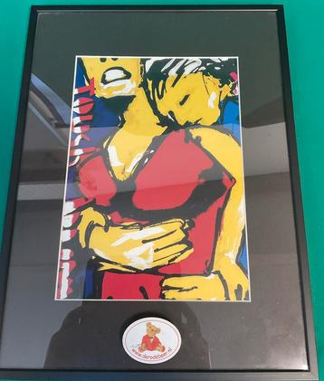Herman Brood prent, ingelijst beschikbaar voor biedingen