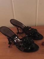 Aparte zwarte lak leren pumps met aparte hak van Guess, 37, Pumps, Guess, Verzenden, Zwart