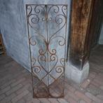 Brocante oud ijzeren rek rooster ornament 92x32cm *Etage3*, Gebruikt, ., Ophalen of Verzenden, .