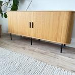 dressoir japandi stijl, Huis en Inrichting, Kasten | Dressoirs, Ophalen, Met plank(en), 150 tot 200 cm, Eikenhout