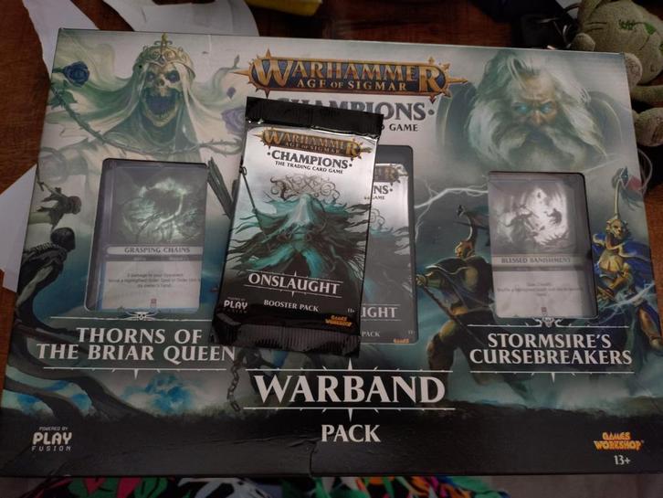 Warhammer Age of Sigmar Champions - Warband Packs + Booster, Hobby en Vrije tijd, Wargaming, Nieuw, Warhammer, Toebehoren, Ophalen of Verzenden