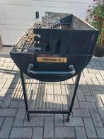 Herman dubbele BBQ op wielen, Ophalen, Gebruikt