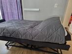 In hoogte verstelbare en verrijdbare boxspring seniorenbed., Huis en Inrichting, Ophalen, Zo goed als nieuw, Tweepersoons, 200 cm