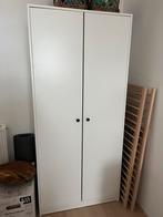 Witte kledingkast 80x55x176, Ophalen, Gebruikt, 50 tot 100 cm, 150 tot 200 cm
