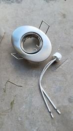 2x Nieuwe ovale inbouwspots 12V, Huis en Inrichting, Lampen | Spots, Metaal of Aluminium, Halogeen, Nieuw, Ophalen of Verzenden