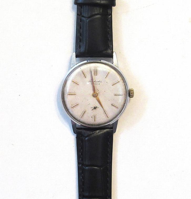 Vintage RAKETA mechanisch herenhorloge, made in USSR, de 70., Sieraden, Tassen en Uiterlijk, Horloges | Antiek, Overige merken