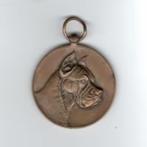 Medaille Penning Groningen Hond Boxer 1933., Ophalen of Verzenden, Zo goed als nieuw