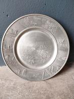 Antieke Wandbord Tin, Antiek en Kunst, Antiek | Tin, Ophalen