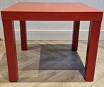 IKEA LACK tafel Rood 55x55x45cm, Huis en Inrichting, 45 tot 60 cm, Minder dan 55 cm, Gebruikt, Vierkant