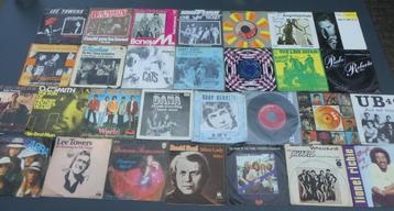 29 SINGLES - pop – jaren 1967-1989 beschikbaar voor biedingen