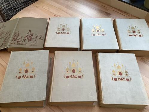 Oude sprookjesboeken 1001 nacht uitg. Parnassus Amsterdam, Boeken, Sprookjes en Fabels, Gelezen, Ophalen