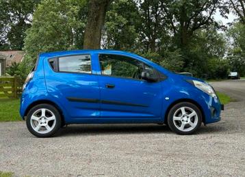 Chevrolet Spark 1.0 Bifuel 2010 Blauw lage km 35500 beschikbaar voor biedingen