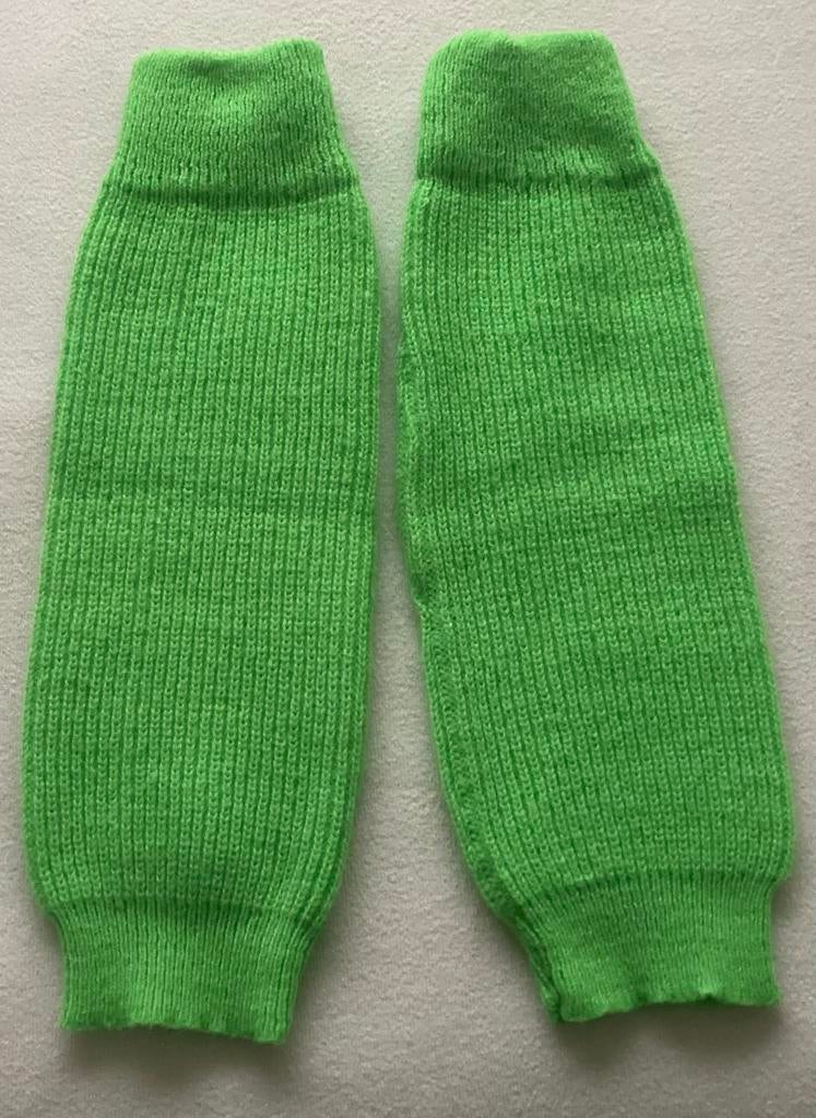 Beenwarmers appeltjes groen 42 cm lang, Ophalen, Gebruikt, Jongen of Meisje