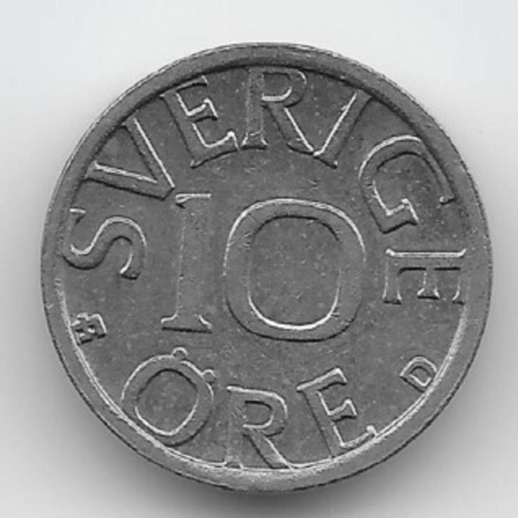 Zweden 10 öre 1986 (D) KM# 850, Postzegels en Munten, Munten | Europa | Niet-Euromunten, Losse munt, Overige landen, Verzenden