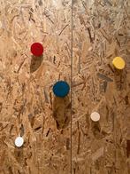 Wandhaak / Kapstokhaak set van 5 – CASCANDO Knoppen, Ophalen, Zo goed als nieuw, Hout, Minder dan 100 cm