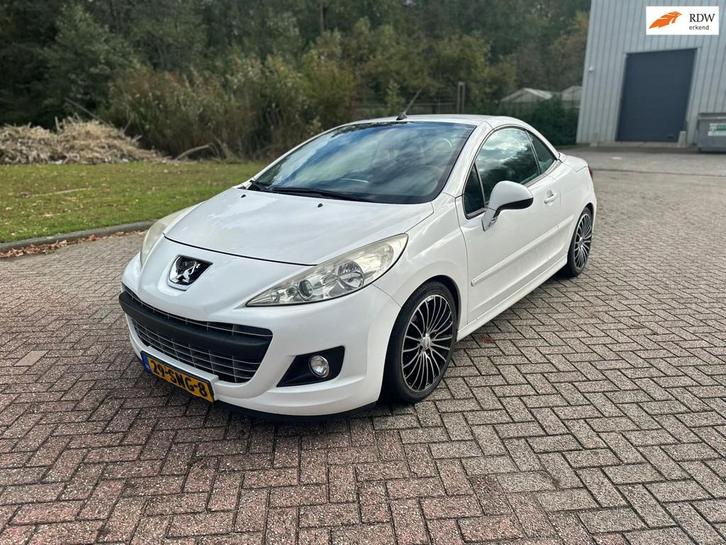 Peugeot 207 CC 1.6 VTi/HARDTOP/AIRCO/LEDER/NAVI/PARKEERSENS, Auto's, Peugeot, Bedrijf, Te koop, ABS, Airbags, Bluetooth, Boordcomputer